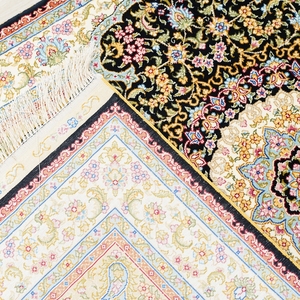 91 cm x 152 elegante alfombra anudada antiguo efecto Toronto <span class=keywords><strong>comprar</strong></span> en línea India hecho a mano de Turquía alfombra de seda - Product Image 6