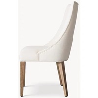Chaise de salle à manger Rh Black Farmhouse scandinave contemporaine en bois massif et rotin, mobilier de maison avec coussin rembourré en cortex amovible