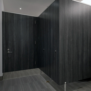 Hot bán thương mại văn phòng nhà vệ sinh HPL bức tường phòng tắm gian hàng Ngăn phòng tắm nhà vệ sinh phân vùng tủ với phân vùng nơi để tiểu - Product Image 2