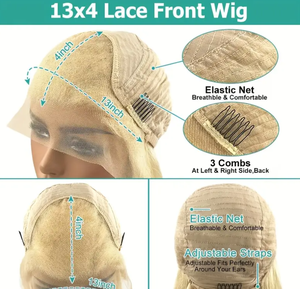 วิกผมแท้<span class=keywords><strong>บ</strong></span>ราซิลเลี่ยน13x4หนา180% ใสวิกผมมนุษย์สีเขียวสำหรับผู้หญิงผิวดำ preplucked HD - Product Image 4