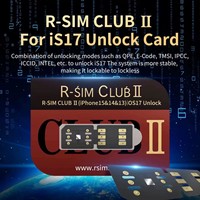 Tarjeta de Desbloqueo de Doble Chip R-SIM18 CLUB+ para la Serie 14, Versión 5G, IOS16, Adhesivo para Tarjeta