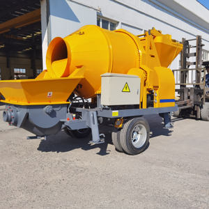 Gran oferta JBS40 bomba mezcladora de hormigón 2 en 1 suministro directo de fábrica bomba mezcladora de hormigón con bomba diésel - Product Image 2