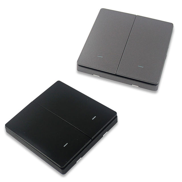 High Quality Dual Control Wireless for Kinetic Switch Self-Powered Intelligent Light Panel for Home Use Smart Wall Switches