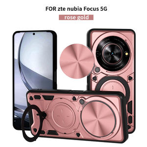 Funda Protectora para Teléfono con Soporte Magnético y Ventana Deslizante Todo Incluido Lichicase para <span class=keywords><strong>ZTE</strong></span> <span class=keywords><strong>Blade</strong></span> A36 A76, Carcasa de TPU - Product Image 6