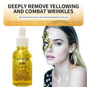 Sérum à l'or 24 carats Greenlem Advanced, <span class=keywords><strong>beauté</strong></span> de luxe, biologique, réduit les rides, hydrate, éclaircit les taches brunes, anti-âge - Product Image 3
