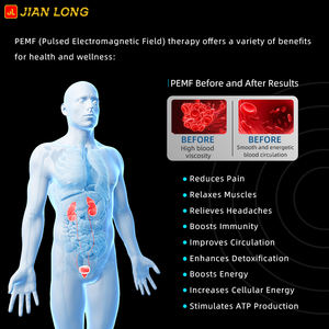 Jianlong 2025 Terahertz Terapia Magnetoterapia biológica Eliminar la humedad Maglev Instrumento de energía Máquina de terapia de meridianos - Product Image 2