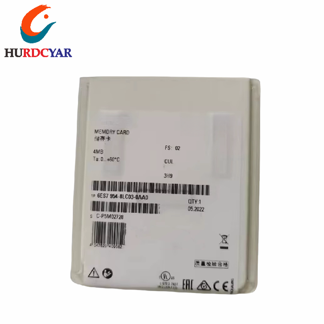 S7 3V Flash Memory 4 MB Memory Card 6ES7954-8LC03-0AA0 for S7-1x 00 CPU PLC