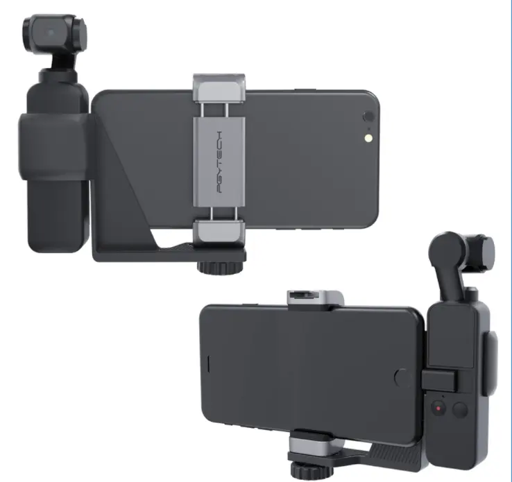 PGYTECH OSMO Pocket Phone Holder Set for DJI OSMO Pocket 2 Handheld Gimbal Holder Bracket Accessories