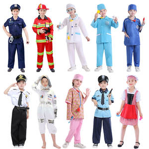 Firefighter Party Construction Worker Doctor Police Carnival <strong>Career</strong> Day <strong>Kids</strong> Pilots Navy Cooks Outfit Halloween Cosplay <strong>Costume</strong> - Product Image 2