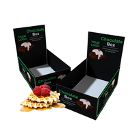 Caja de Exhibición de Cartón para Productos con Impresión Personalizada, Caja de Exhibición de Cartón para Mostrador, Caja de Exhibición de Cartón para Venta al por Menor