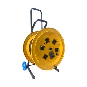 <span class=keywords><strong>Enrouleur</strong></span> de câble en cuivre pur en plastique multifonctionnel conforme aux normes européennes IEC 30m IP22, 10A, 110V/220V, <span class=keywords><strong>rallonge</strong></span> électrique DAMO - Product Image 5