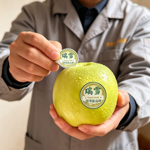 Étiquettes autocollantes rondes personnalisées pour fruits, imperméables, autocollantes, pour pommes, oranges, fruits frais, pour l'emballage des fruits frais - Product Image 2