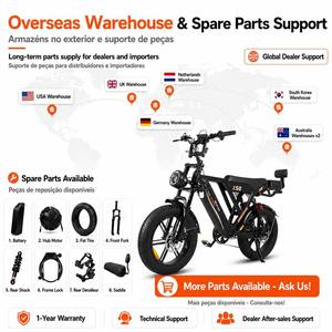 X50 E-bike Eu Warehouse <strong>Velo</strong> <strong>Cargo</strong> 20 Inch Electric Bike Beach Cruiser S20 Electric Bike VOMO X50 - Product Image 2