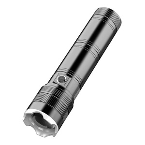 Lampe torche 19Baba haute puissance en alliage d'aluminium, portée 100-200m, rechargeable, zoom, utilisation extérieure et domestique - Product Image 1