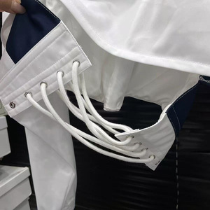 Nuovo cappotto sportivo retrò da donna <span class=keywords><strong>camicia</strong></span> per protezione solare con collo alto e cinturino in vita - Product Image 6