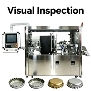 Sistema de Inspección Visual Automático de Tapas de Botellas, Compatible con Botellas de Plástico, Detecta Todo Tipo de Tapas y Defectos Anormales de Llenado - Product Image 4