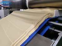 Skywin 2026 Nouvelle Offre Promotionnelle Machine à Biscuits Moelleux et Durs à Grande Capacité (100-1500kg/h) avec Moule Rotatif et Coupeur Économique Deux Couleurs