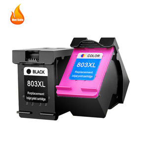Cartouches d'encre remanufacturées HP 803XL noires et couleur pour imprimantes HP <span class=keywords><strong>Deskjet</strong></span> <span class=keywords><strong>Ink</strong></span> 1110 <span class=keywords><strong>1115</strong></span> 2130 2135 3630 - Product Image 1