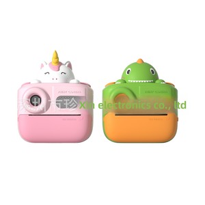 <span class=keywords><strong>Appareil</strong></span> <span class=keywords><strong>photo</strong></span> numérique instantané thermique K27 pour enfants, haute définition, carte TF, écran 2,4 pouces, en plastique, pour l'impression transfrontalière - Product Image 4