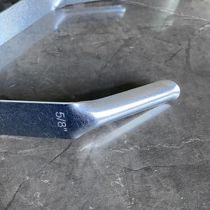 工業用DIY 10インチ両頭1/2インチ×5/8インチ炭素鋼凸型レンガジョインター仕上こてレンガ積み工具 - Product Image 4