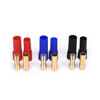 Adaptateur de connecteur banane Amass XT150 6 mm plaqué or, haute puissance 120A, en laiton, mâle vers femelle, pour batterie LiPo RC