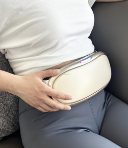 <span class=keywords><strong>Ceinture</strong></span> de massage abdominale amincissante pour femmes 2 en 1 Fonctions de vibration et de chauffage Sculpture de la taille et du ventre Outil de massage - Product Image 3