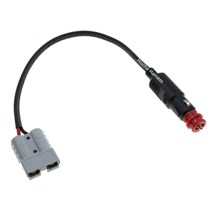 Cavo di alimentazione per accendisigari auto 12V con connettore, assemblaggio in PVC, calibro 12AWG, cavo personalizzato per ricarica batteria - Product Image 1