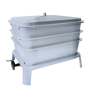 Hot Bán Tùy Chỉnh Màu Xanh Lá Cây Và Trắng Tất Cả Các Mùa Trung Quốc Liên Tục Dòng Chảy <span class=keywords><strong>Worm</strong></span> Phân Ủ Bin Giun Đất Phân Hữu Cơ Phân Nhà Phân Hữu Cơ - Product Image 1