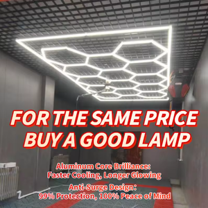 Luminaires LED en nid d'abeille personnalisables pour garage, éclairage hexagonal pour garage de stationnement, vente en gros - Product Image 5