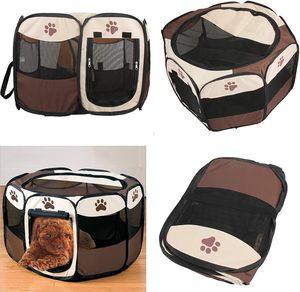 Corral Plegable Portátil para Mascotas, Resistente a Arañazos, de Fibra Sólida y Transpirable, para Perros y Gatos, Uso en Interiores y Exteriores, Viajes y Campamentos - Product Image 3