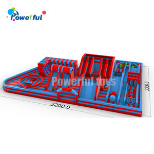 Parc d'attractions <span class=keywords><strong>gonflable</strong></span> à obstacles pour jeux de plein air et d'intérieur, en PVC, capacité de 500 kg, plus de 30 passagers, facile à utiliser - Product Image 5