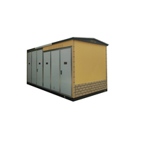 Transformateur d'éclairage public extérieur de style européen Huaxing XBW1 630KVA, ensemble complet pré-assemblé, coffret de distribution métallique IP34