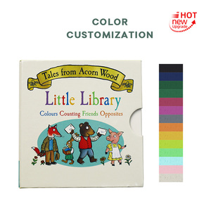 สมุดระบายสีสำหรับเด็กแบบอินเทอร์แอคทีฟหนังสือออกแบบตัวละครแบบกำหนดเองหนังสือกิจกรรมการศึกษาเครื่องมือการเรียนรู้ก่อนวัยเรียน - Product Image 4