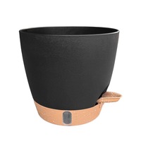 Pots de plantes en plastique légers, respirants et auto-arrosants, jardinières suspendues en plastique pour plantes de jardin