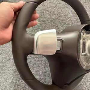 Volant en cuir pour <span class=keywords><strong>Mercedes</strong></span> Benz AMG GT GT C190 W205 C205 W166 X167 W177 W290 W217 W222 S63 G63 GT63 GTS GTR - Product Image 4