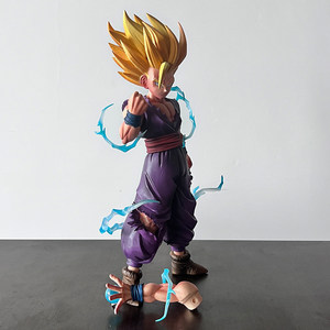 Figura de PVC de 25CM de Son Gohan Super Saiyan 2 en Pose de Explosión, Modelo de Anime DBZ, Juguete Coleccionable, Regalo - Product Image 6