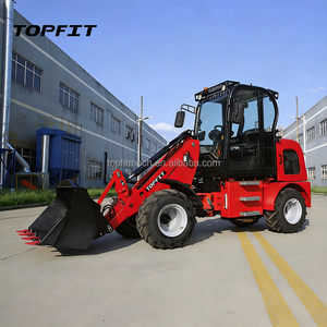TOPFIT Wholesale Hot Sale 2.5Ton H280 Diesel Compact Wheel Skid Steer Loader 0.5m³ Bucket Capacity - Product Image 1
