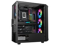 Toptan OEM Oyun Bilgisayarı Kasası Atx Matx Itx PC Kasası Gabinete Gamer CPU Kasası Temperli Cam PC Kasası Siyah 205A PC Kasası