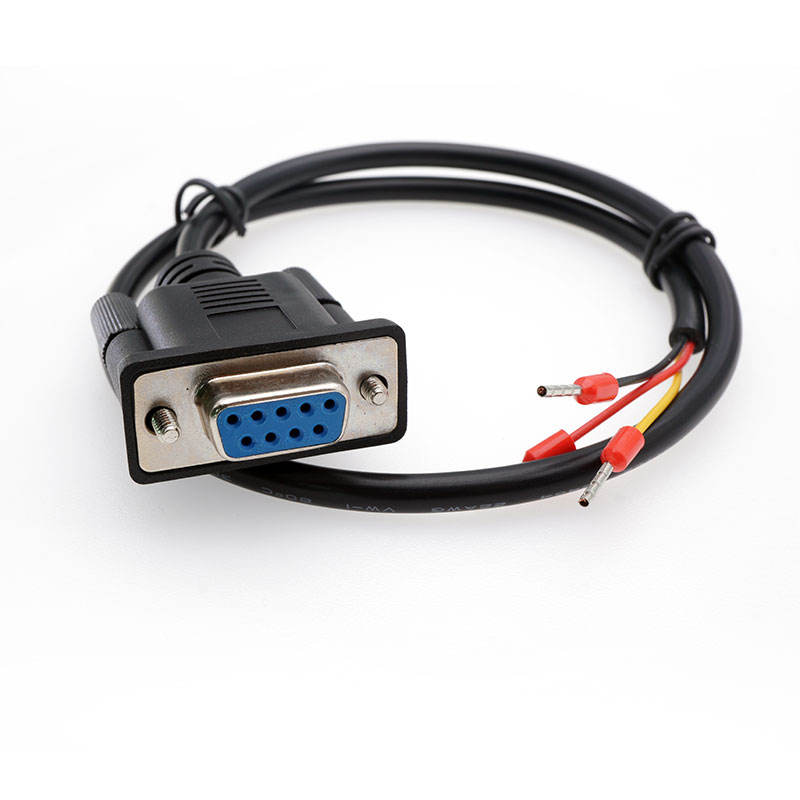 Câble DB9 femelle vers bornier à 3 broches, 1M