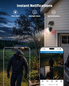 AVstart OEM ODM Ubox <span class=keywords><strong>App</strong></span> Dual-Objektiv 4G Solar-Überwachungskamera mit 12000mAh Akku und PIR-Bewegungserkennung - Product Image 6
