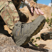 Nouvelles chaussures de randonnée, de pêche et de montagne pour hommes, mi-hautes, antidérapantes, durables et confortables, Shero A03_P842837