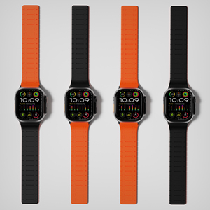 RYB 22mm Snap Duo Uhrenarmband Neues Reversibles Patentiertes Silikon-Magnetarmband für Apple Watch Series 11 10 9 8 7 6 - Product Image 2