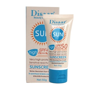 Disaar spf 50 hydratant en gros protection solaire crème solaire pour toute la peau - Product Image 1