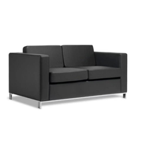 Mobilier de bureau Ensemble de canapés de salon Couverture en tissu Style européen moderne Canapé Chesterfield 1 Ensemble Petit canapé de luxe