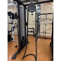 Appareil de fitness à domicile multifonctionnel : Entraîneur d'escalade à corde en polyester sans fin pour la remise en forme à domicile