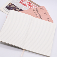 Carnet à couverture rigide personnalisé pour étudiant, agenda en cuir PU, planificateur hebdomadaire personnalisé à couverture rigide
