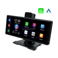 Lecteur multimédia intelligent pour voiture portable avec écran tactile IPS HD de 10,26 pouces, Wi-Fi sans fil 5,8 GHz, CarPlay, Android Auto, ADAS pris en charge, 1 an d'assistance OEM