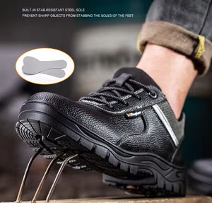 High Quality Men's All Seasons Outdoor Mountain Climbing and Off-Road Running <b>Shoes</b> with Ankle Protection <b>Waterproof</b> Stab-Proof - Product Image 4