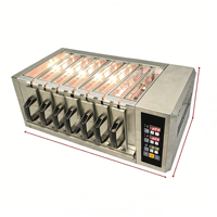 Machine à Kebab Électrique Professionnelle et Machine à Préparer les Kebabs avec Nettoyage Facile pour les Restaurants Occidentaux