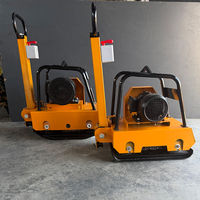 Compacteur à plaque vibrante électrique haute efficacité 4KW pour le compactage des sols en grandes surfaces intérieures
